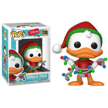 Funko Pop ! Disney Holiday - (1128) Donald Duck Vinyl Paperino Figure 9Cm Natale