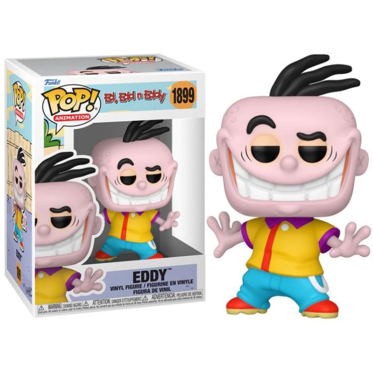 Funko Pop ! Animation - Ed, Edd N Eddy (1899) Eddy  Vinyl Figure 9Cm Statuetta