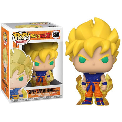 Funko Pop ! Animation Dragon Ball Z - (860) Super Saiyan Goku First Apperance