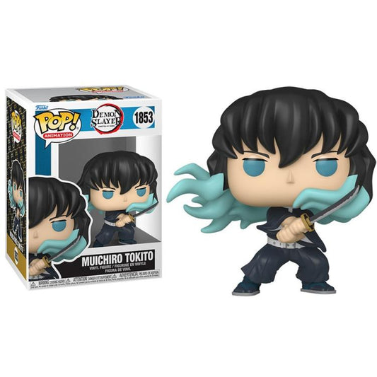 Funko Pop ! Animation Demon Slayer -  (1853) Muichiro Tokito (Attack) Figure 9Cm