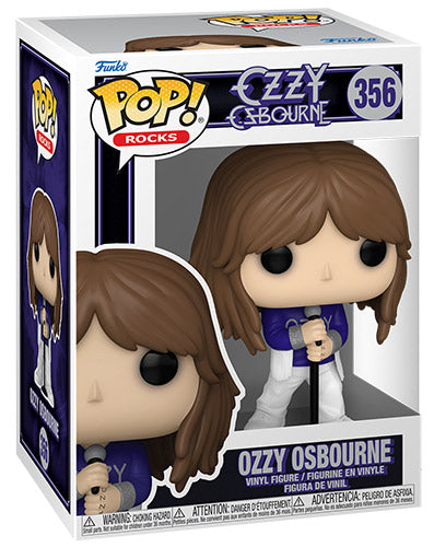 Funko Pop ! Rocks - (356) Ozzy Osbourne Figure Vinyl Live Music 9Cm Rock Idol