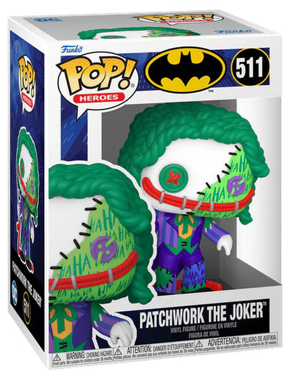 Funko Pop ! Dc Comics Heroes - (511) Patchwork The Joker Vinyl Figure Statua 9Cm