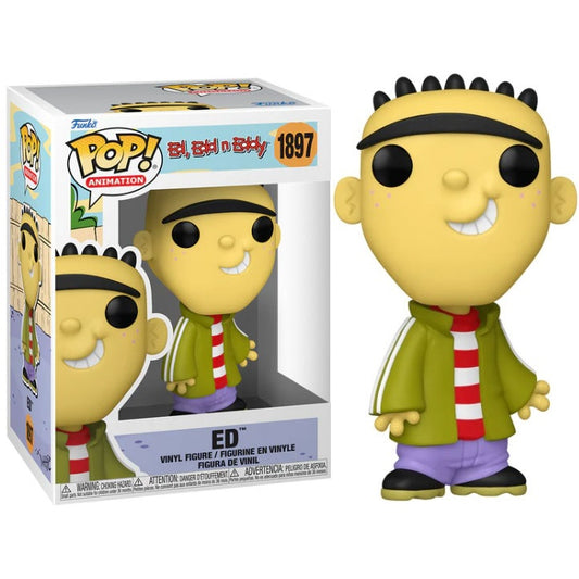 Funko Pop ! Animation - Ed, Edd N Eddy (1897) Ed Vinyl Figure 9Cm Statuetta