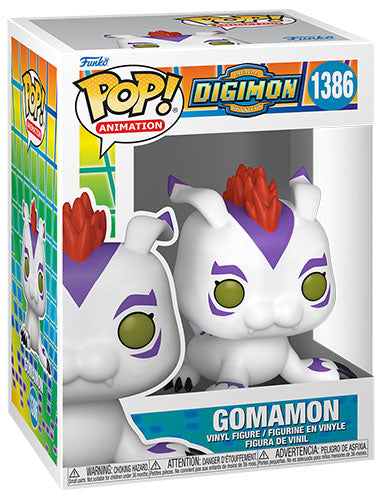 Funko Pop ! Animation Digimon - (1386) Gomamon Figure Vinyl 9Cm Anime In Stock