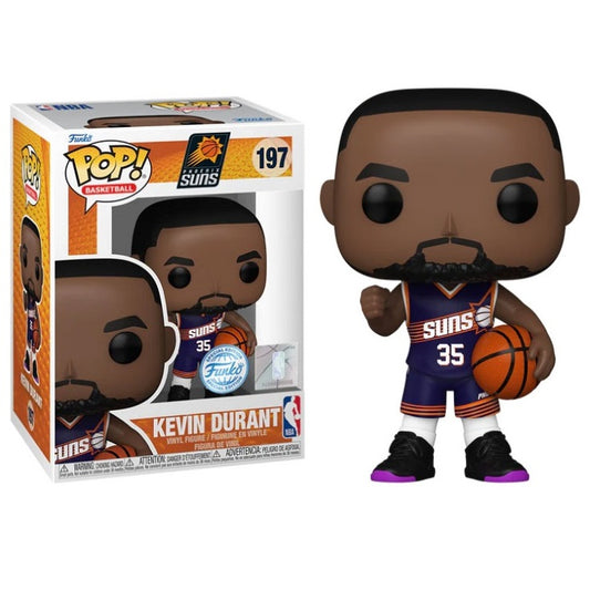 Funko Pop ! Basket Nba Phoenix Suns - (197) Kevin Durant Icon Edition Jeresey Kd