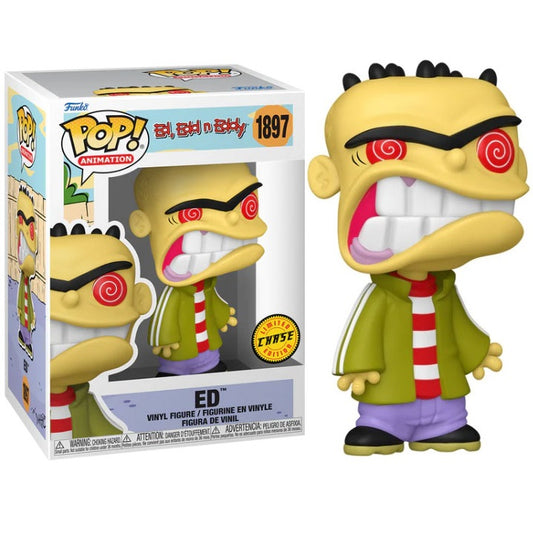 Funko Pop ! Animation - Ed, Edd N Eddy (1897) Ed Chase Vinyl Figure 9Cm Statua