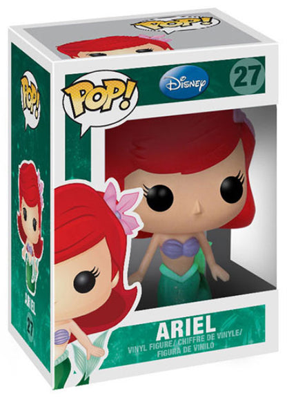 Funko Pop ! Disney Classics - (27) Ariel Figure Little Mermaid La Sirenetta 9Cm