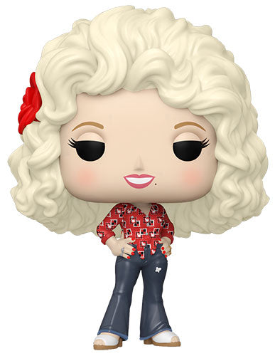 Funko Pop ! Rocks - Dolly Parton (351) Dolly Parton '77 Tour Live Figure Music