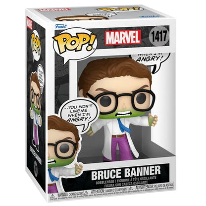 Funko Pop ! Marvel (1417) Bruce Banner (Don'T Make Me Angry) Vinyl Figure 9Cm
