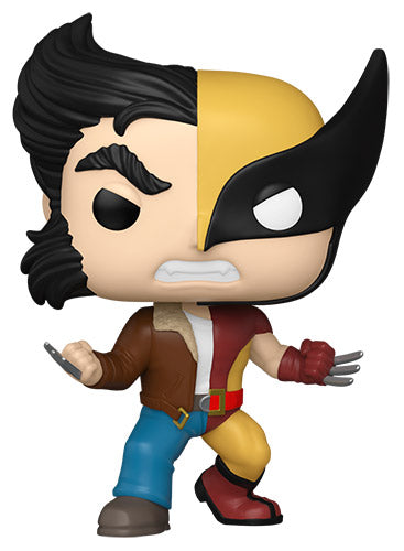 Funko Pop ! Marvel Split - (1433) Logan / Wolverine Figure Vinyl 9Cm Wolverin