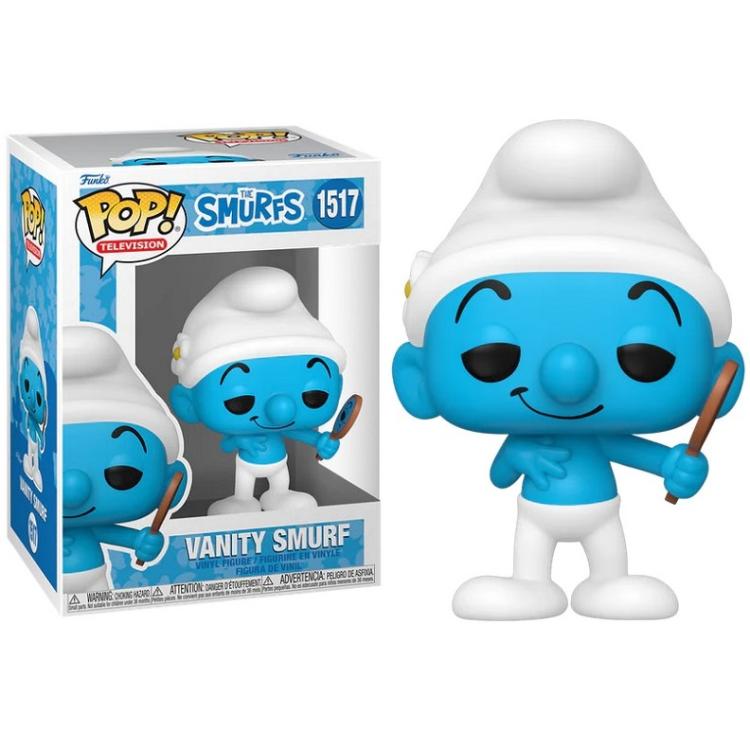 Funko Pop ! Television I Puffi - (1517) Puffo Vanitoso Figure The Smurfs 9Cm