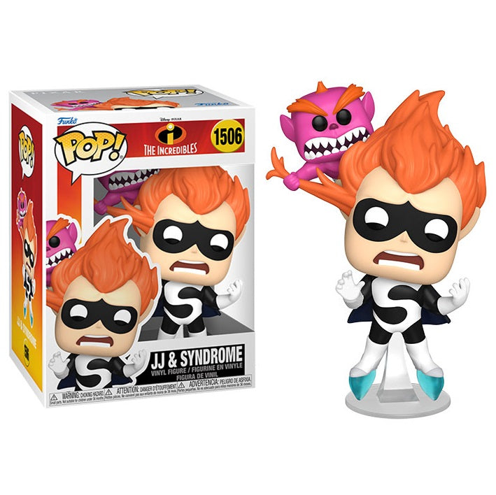 Funko Pop ! Disney Pixar The Incredibles 20Th -(1506) Jj E Syndrome Figure 9Cm