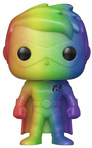 Funko Pop ! Dc Heroes Pride - (153) Robin Vinyl Figure Batman Series 9Cm Nuovo
