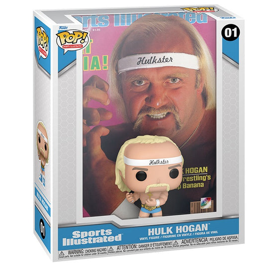 Funko Pop ! Cover Sports Illustrated - (01) Hulk Hogan Figure Hulkster Wwe 9Cm