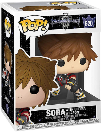 Funko Pop ! Disney Games Kingdom Hearts - (620) Sora W/ Ultima Weapon Shield 9Cm