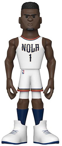 Funko Pop Gold ! Series Two Nba  Pelicans - Zion Williamson Premium Vinyl Figure
