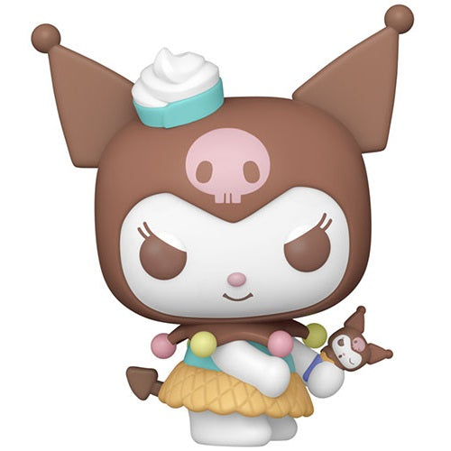 Funko Pop ! Hello Kitty And Friends (101) Kuromi Ice Cream Vinyl Figure 9Cm
