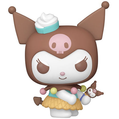 Funko Pop ! Hello Kitty And Friends (101) Kuromi Ice Cream Vinyl Figure 9Cm