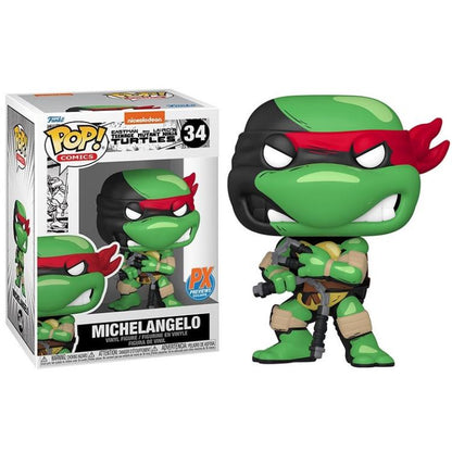 Funko Pop ! Comics Teenage Mutant Ninja Turtles - (34) Michelangelo Figure Tmnt