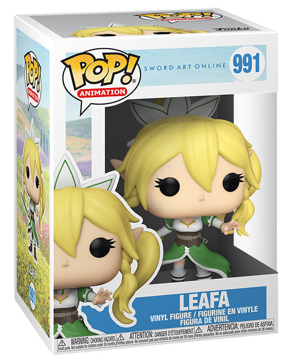Funko Pop ! Animation Sword Art Online - (991) Leafa Figure Vinyl Anime 9Cm
