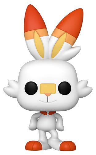 Funko Pop ! Games Pokemon (922) - Scorbunny Vinyl Figure 9Cm Fire Raboot (Emea)