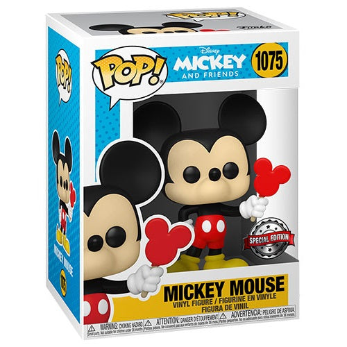 Funko Pop ! Disney Mickey And Friends (1075) Mickey Mouse Special Edition Figure