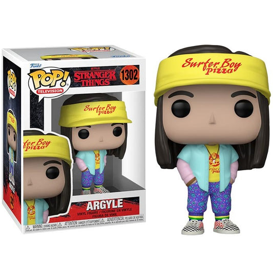 Funko Pop ! Television Stranger Things S4 -  (1302) Argyle Vinyl Figure Tv 9Cm