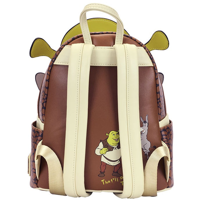 Funko Loungefly Mini Zaino Shrek & Donkey Cartella Scolastica - Shrek E Asino