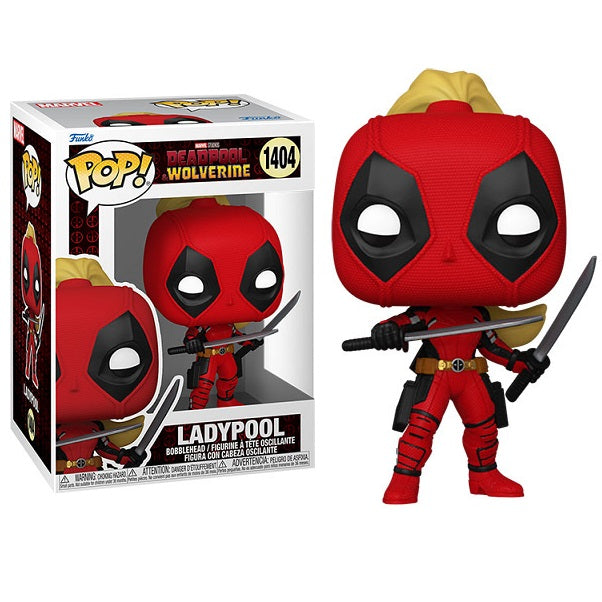Funko Pop ! Marvel Studios - Deadpool & Wolverine (1404) Ladypool Figure 9Cm