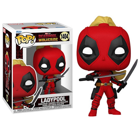 Funko Pop ! Marvel Studios - Deadpool & Wolverine (1404) Ladypool Figure 9Cm