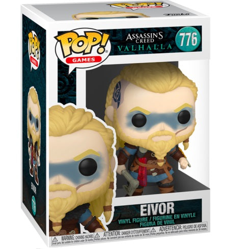 Funko Pop ! Games - Assassin'S Creed Valhalla (776) Eivor Vinyl Figure Vikings