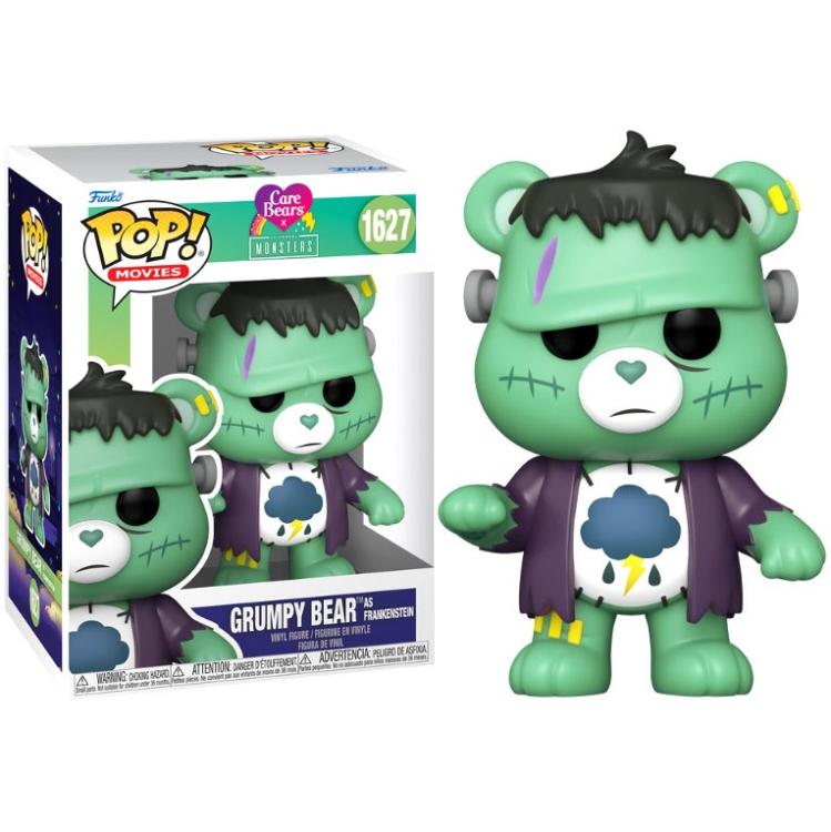 Funko Pop ! Movies - Care Bears Monsters (1627) Grumpy Bear As Frankenstein 9Cm