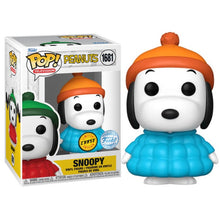 Funko Pop! Television - Peanuts (1681) Snoopy In Coat - Chase Edition Figure 9Cm
