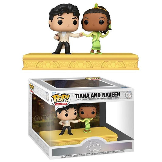 Funko Pop ! Moments Disney 100Th - Tiana E Naveen (1322) Figure Anniversary Ed.