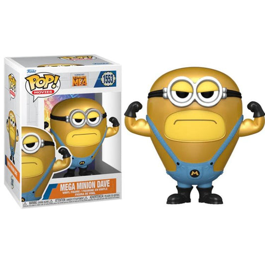 Funko Pop ! Movies Cattivissimo Me 4 - (1553) Mega Minion Super Dave Minions 4