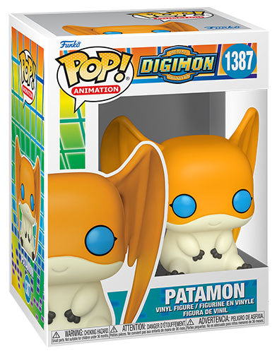 Funko Pop ! Animation Digimon - (1387) Patamon Figure Vinyl 9Cm Nuovo In Stock