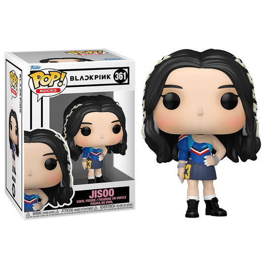 Funko Pop ! Rocks Blackpink - (361) Jisoo Figure Vinyl Rock Music 9Cm Nuovo