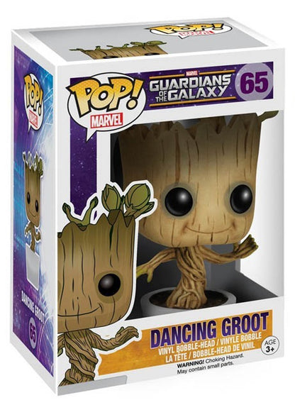 Funko Pop ! Marvel Guardians Of The Galaxy - (65) Dancing Groot Bobble 9Cm Grut