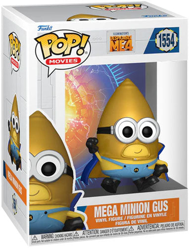 Funko Pop ! Movies Cattivissimo Me 4 - (1554) Mega Minion Gus Super Minions 4