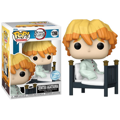 Funko Pop ! Animation - Demon Slayer (1398) Zenitsu Agatsuma Vinyl Figure 9Cm