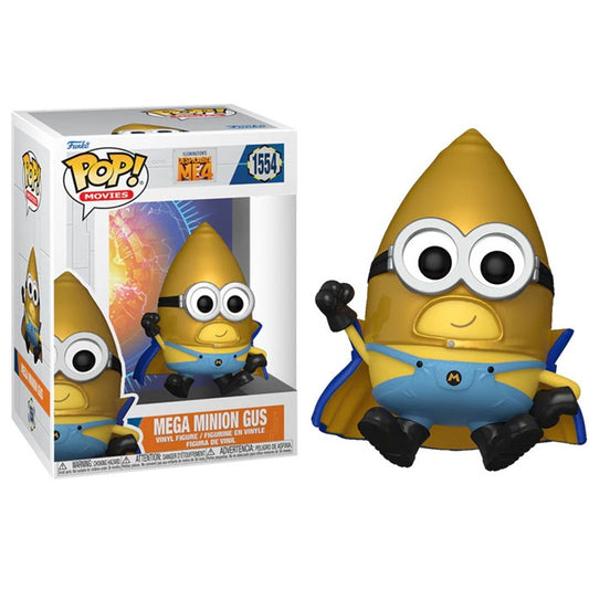 Funko Pop ! Movies Cattivissimo Me 4 - (1554) Mega Minion Gus Super Minions 4