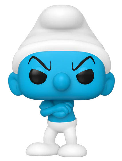 Funko Pop ! Television I Puffi - (1518) Puffo Brontolone Grouchy The Smurfs 9Cm