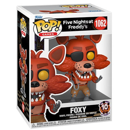Funko Pop ! Games - Five Nights At Freddy'S (1062) Foxy 10Th Vinyl Figure 9Cm