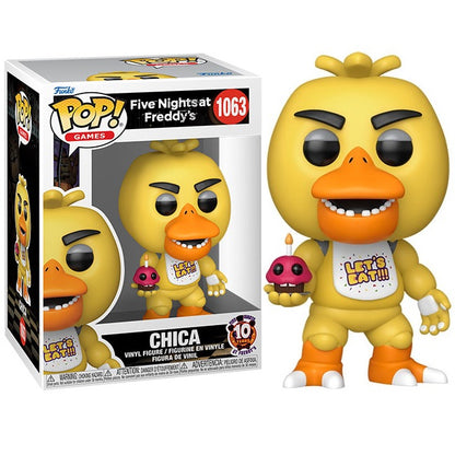Funko Pop ! Games - Five Nights At Freddy'S (1063) Chica 10Th Vinyl Figure 9Cm