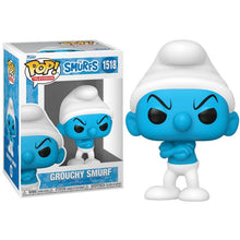 Funko Pop ! Television I Puffi - (1518) Puffo Brontolone Grouchy The Smurfs 9Cm