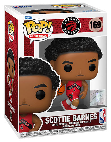 Funko Pop ! Basketball Nba Toronto Raptors - (169) Scottie Barnes Figure Vinyl