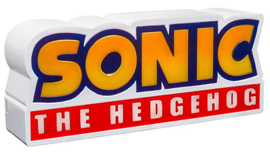 Fizz Lampada Sonic The Hedgehog Logo Light Lampada Notturna Da Tavolo Scrivania