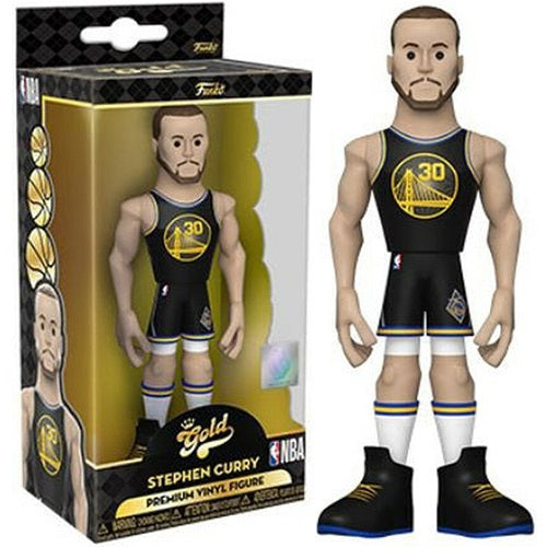 Funko Pop Gold ! Series Two Nba Warriors  - Stephen Curry - Premium Vinyl Figure