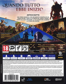 ASSASSIN'S CREED ORIGINS PS4 VIDEOGIOCO ITALIANO GIOCO PLAYSTATION 4 PAL NUOVO