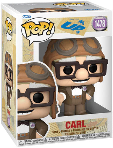 Funko Pop ! Disney Up S2 - (1478) Carl Vinyl Figure Old-Man 9Cm Pixar